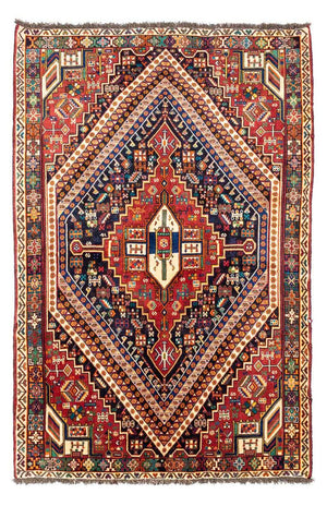 Alfombra persa - Nómada - 253 x 160 cm - multicolor