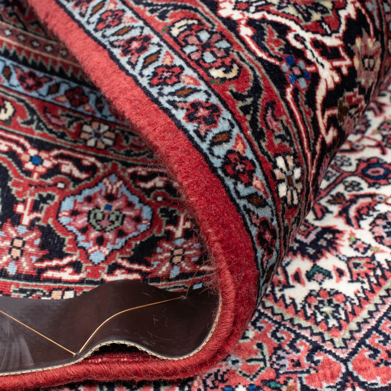 Alfombra persa - Bidjar - 202 x 133 cm - rojo