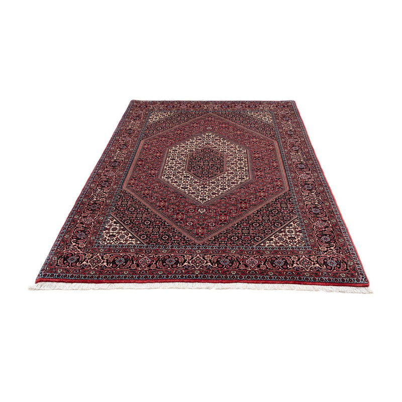 Alfombra persa - Bidjar - 202 x 133 cm - rojo