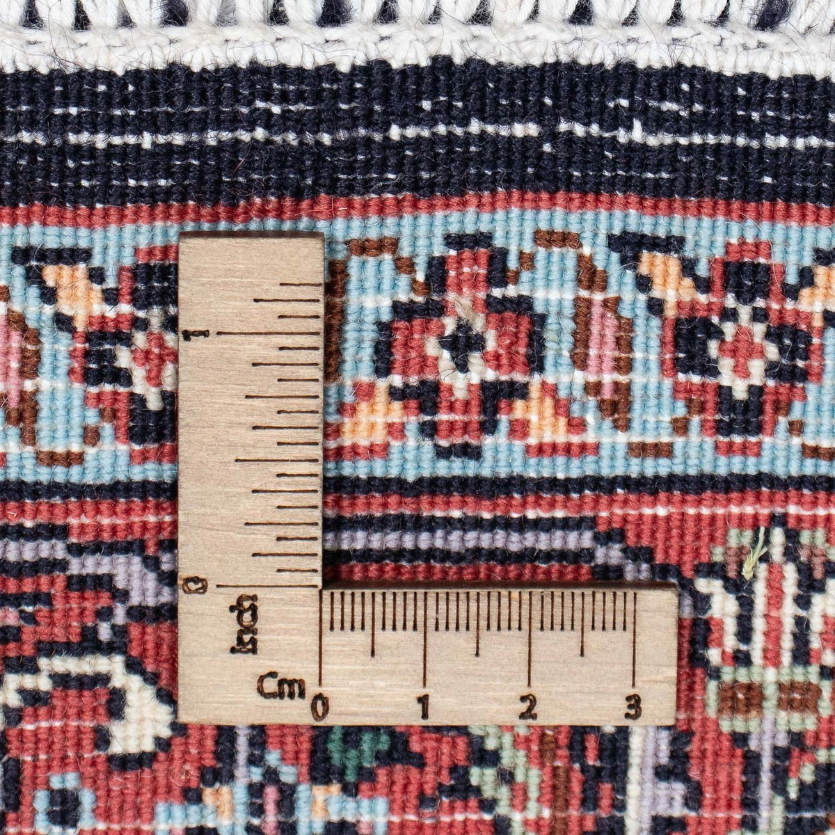 Alfombra de pasillo Alfombra persa - Bidjar - 395 x 81 cm - beige