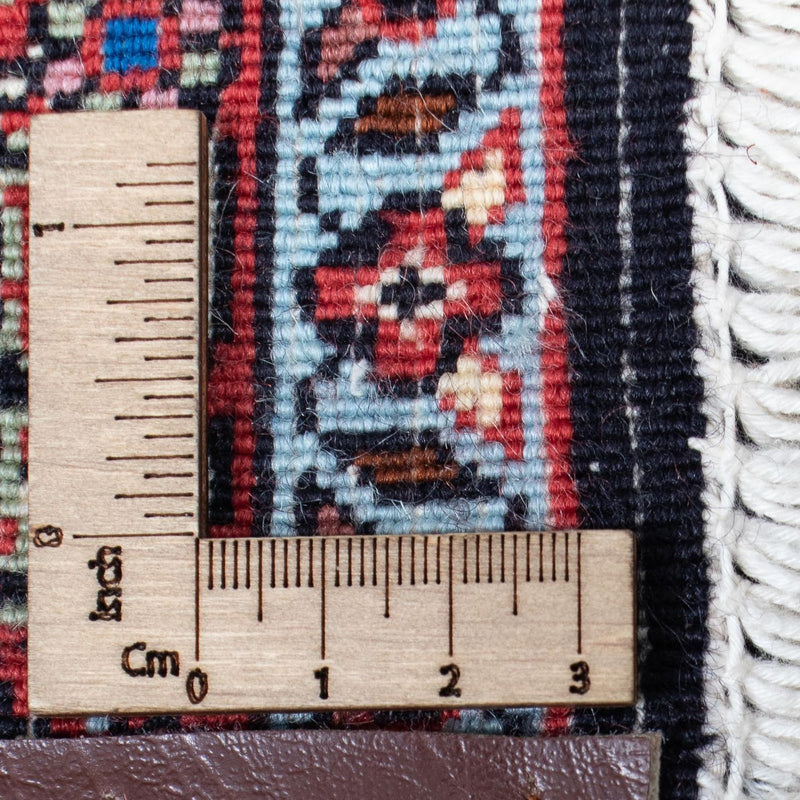 Alfombra de pasillo Alfombra persa - Bidjar - 418 x 86 cm - rojo claro