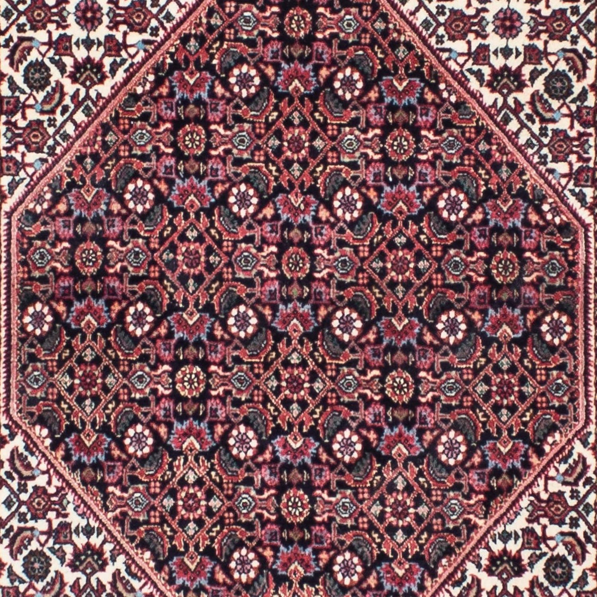 Alfombra de pasillo Alfombra persa - Bidjar - 295 x 85 cm - rojo