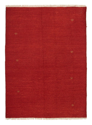 Alfombra Gabbeh - Persa - 194 x 140 cm - rojo
