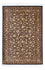 Alfombra persa - Ghom - 118 x 80 cm - azul oscuro