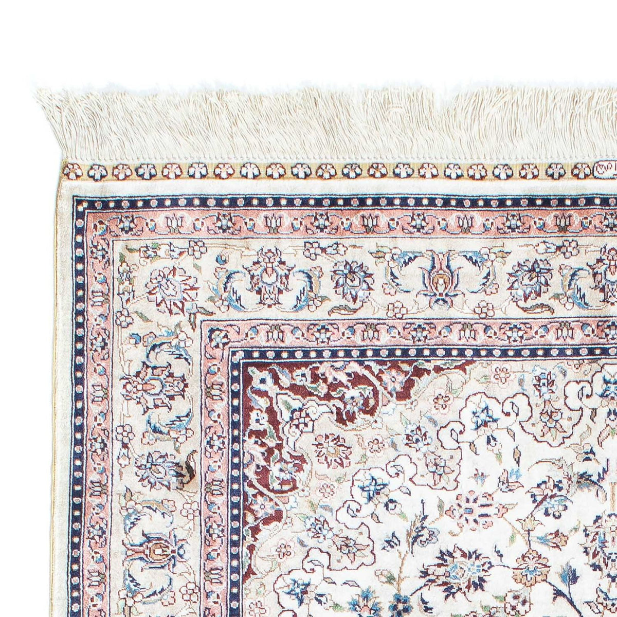 Alfombra oriental - Hereke - 152 x 91 cm - rojo oscuro