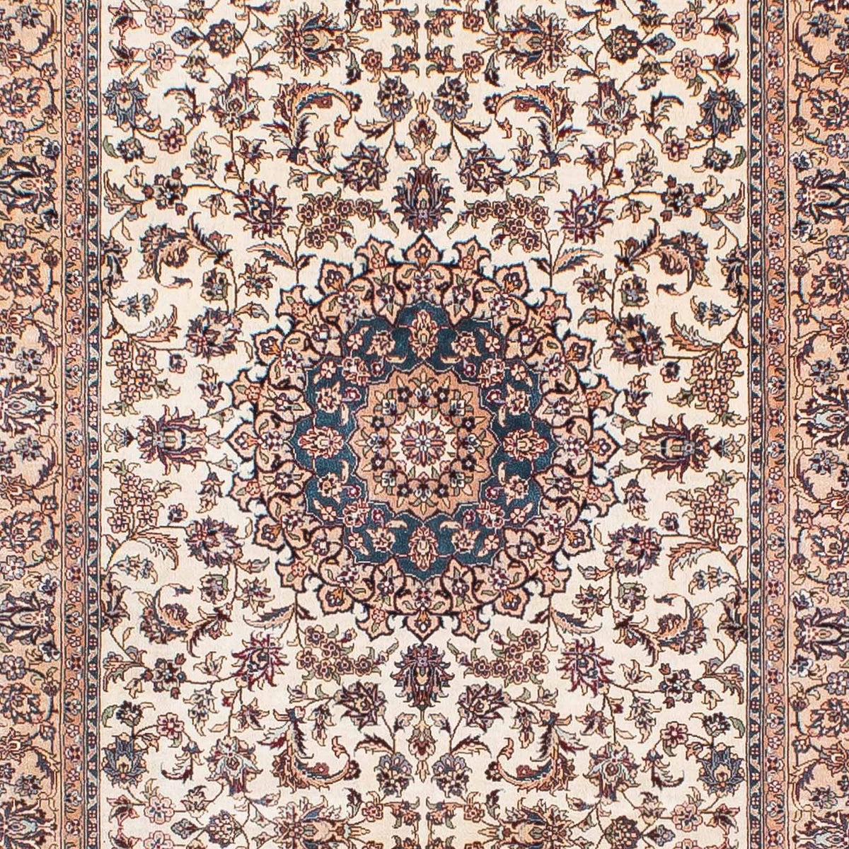 Alfombra de pasillo Alfombra oriental - Hereke - 307 x 78 cm - rojo oscuro