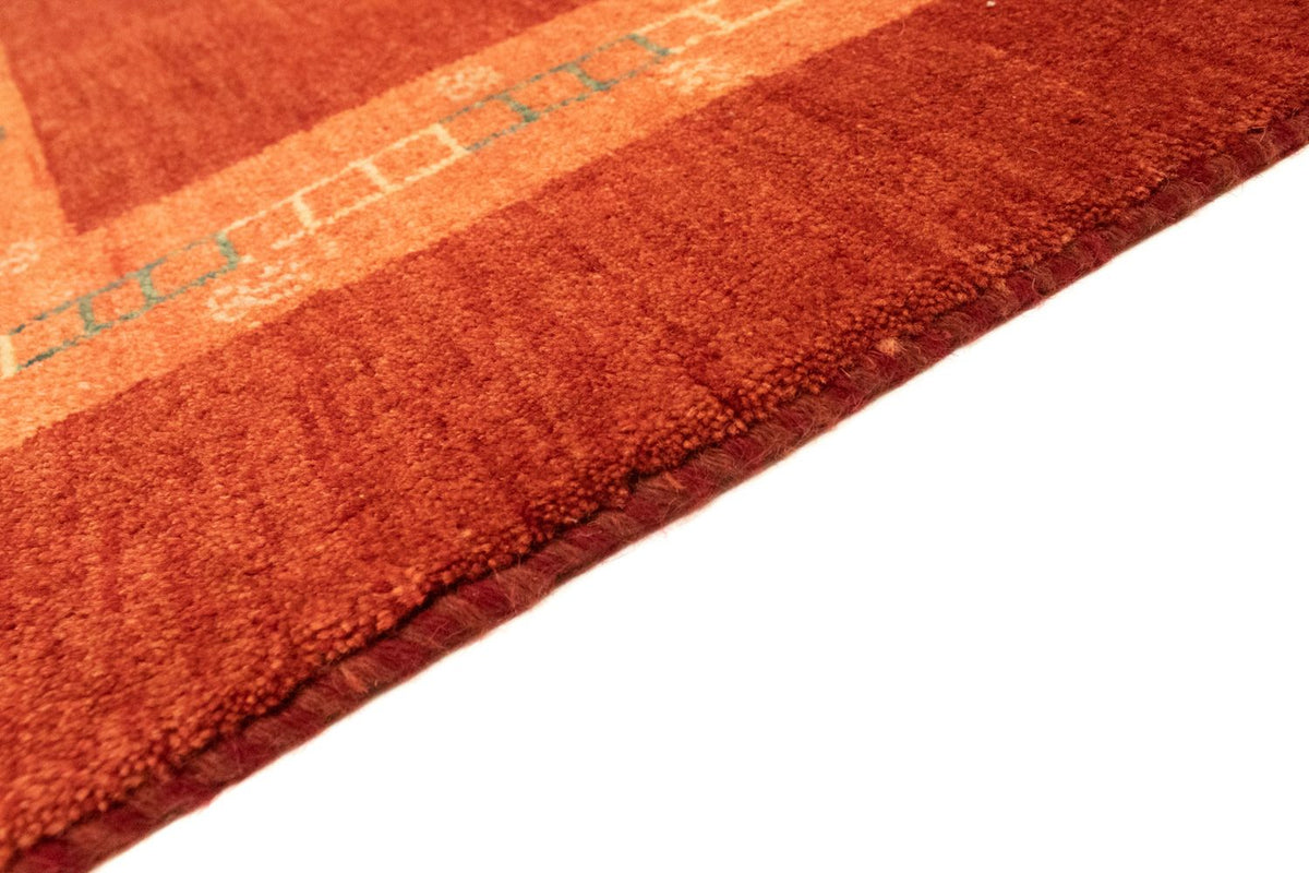 Alfombra Gabbeh - Loribaft Persa - 233 x 173 cm - rojo