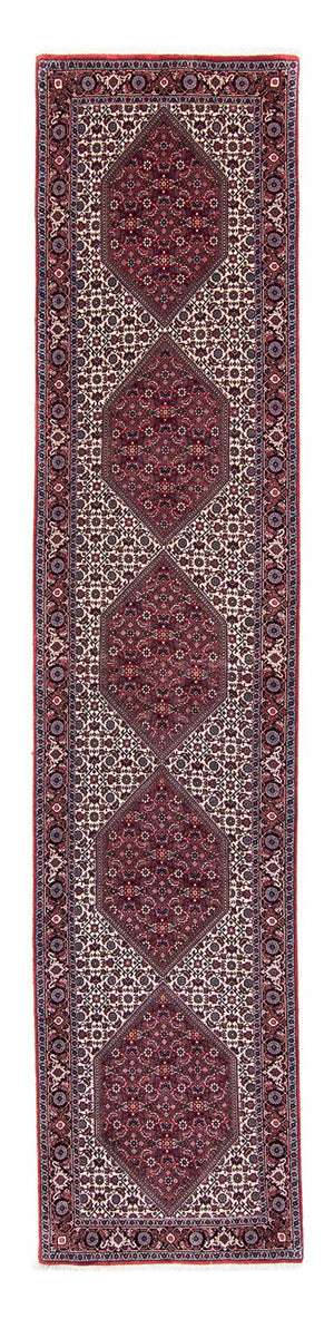 Alfombra de pasillo Alfombra persa - Bidjar - 373 x 80 cm - multicolor