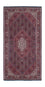 Alfombra de pasillo Alfombra persa - Bidjar - 202 x 99 cm - azul oscuro