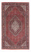 Alfombra persa - Bidjar - 151 x 88 cm - rojo
