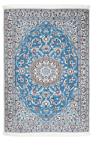 Alfombra Persa - Nain - Real - 172 x 112 cm - azul