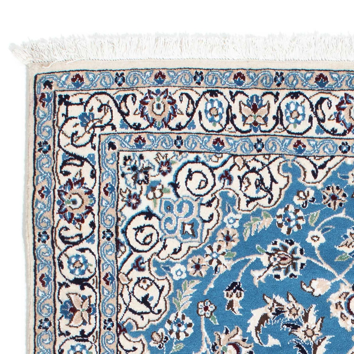 Alfombra Persa - Nain - Real - 172 x 112 cm - azul
