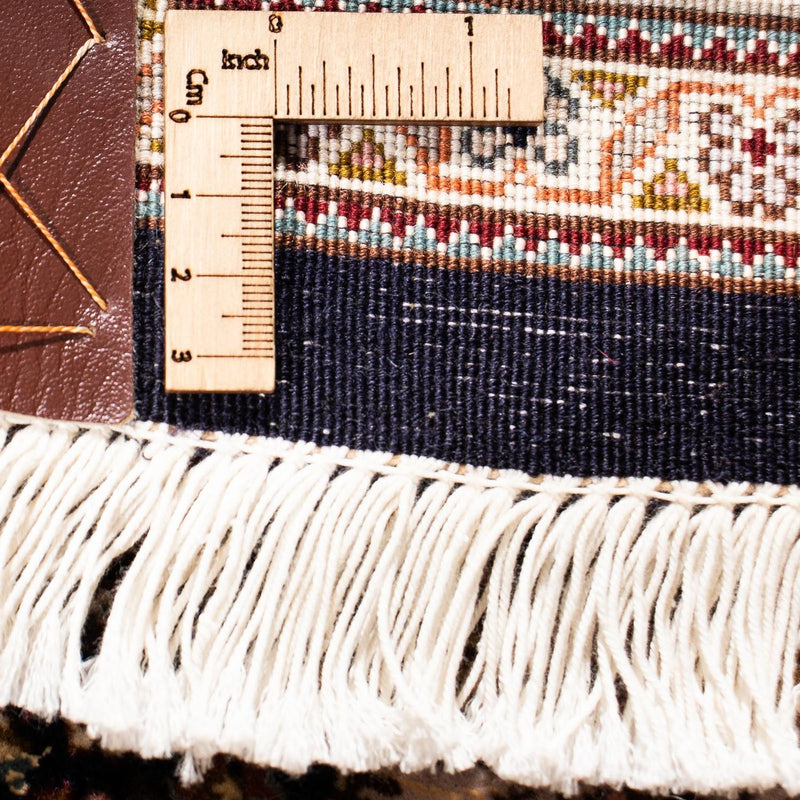 Alfombra de pasillo Alfombra persa - Tabriz - 248 x 81 cm - azul oscuro