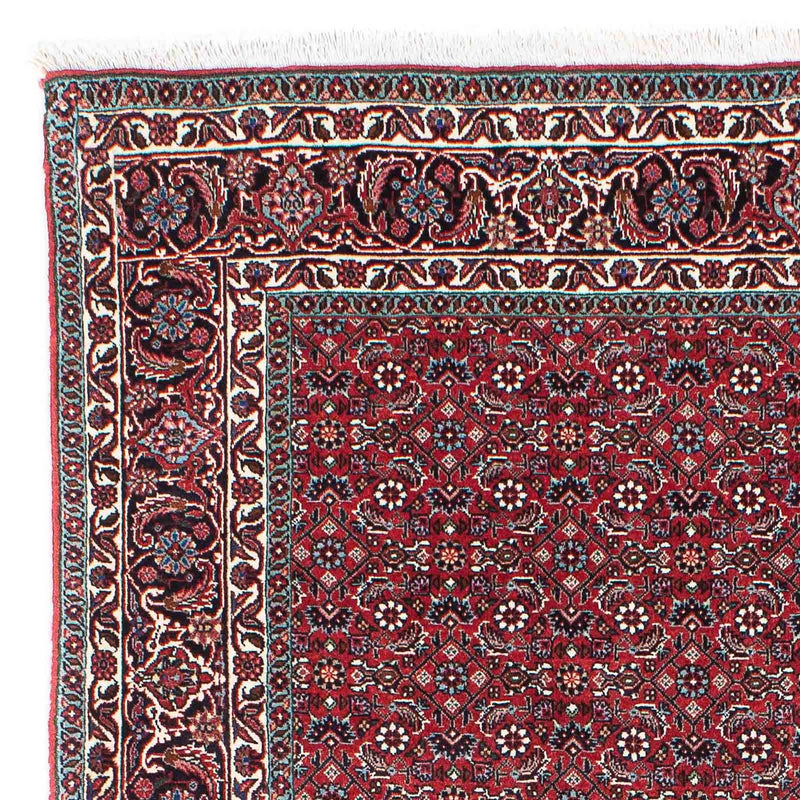 Alfombra persa - Bidjar - 209 x 132 cm - rojo
