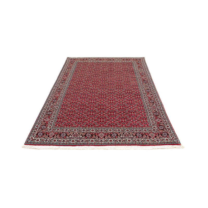 Alfombra persa - Bidjar - 209 x 132 cm - rojo
