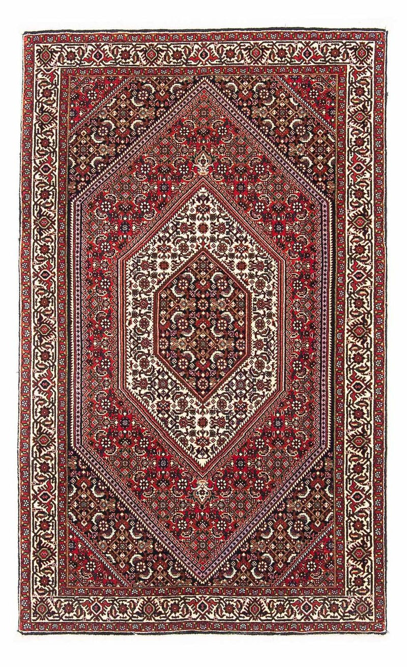 Alfombra persa - Bidjar - 160 x 90 cm - rojo