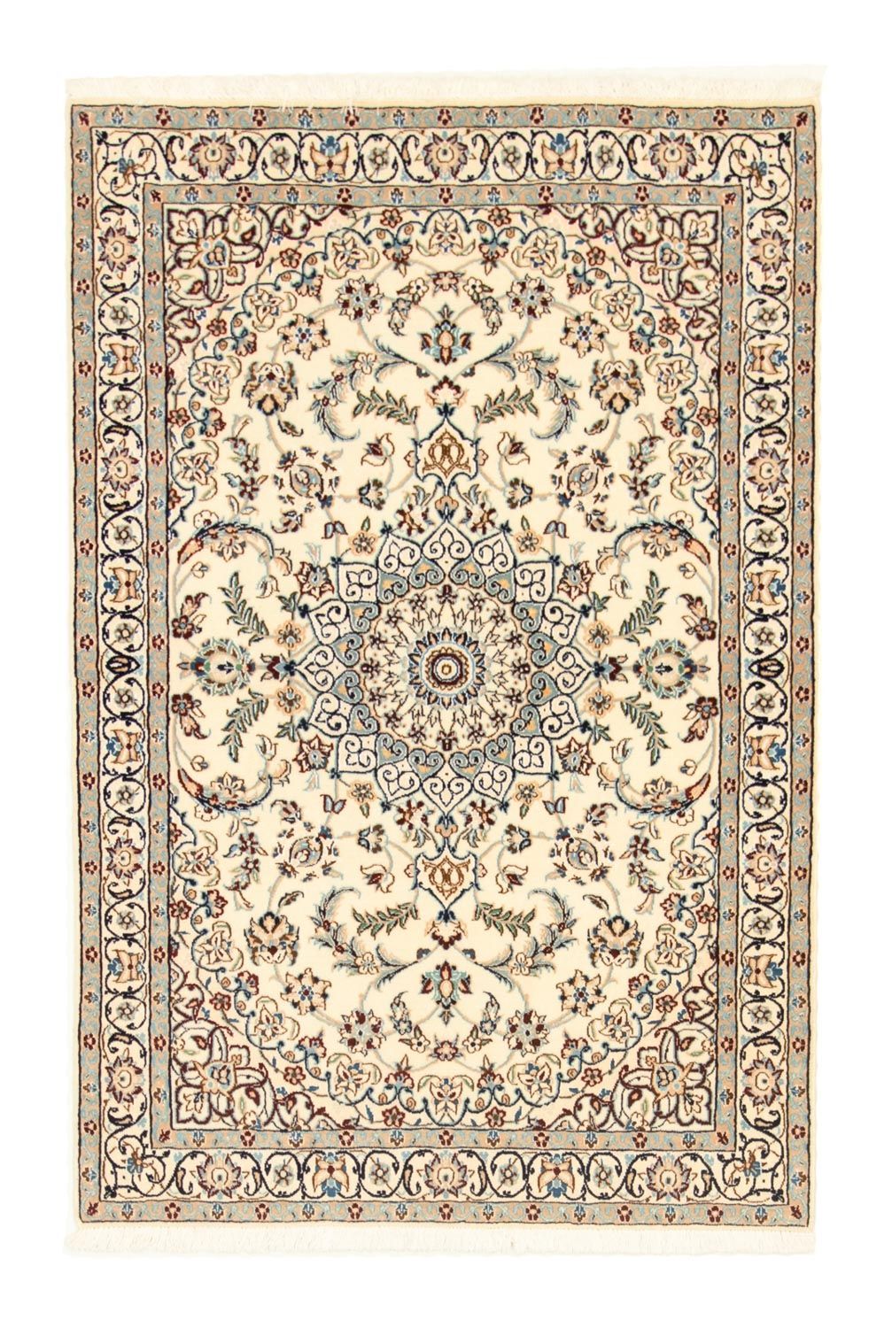 Alfombra Persa - Nain - Real - 154 x 102 cm - beige