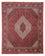 Alfombra persa - Bidjar - 314 x 253 cm - rojo oscuro