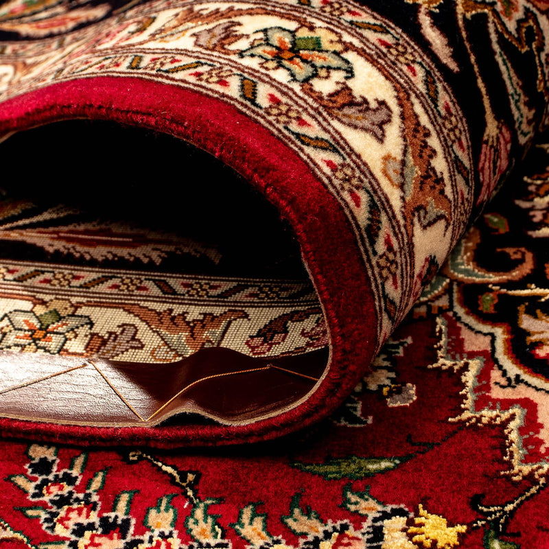 Alfombra Persa - Tabriz - Real - 342 x 251 cm - rojo oscuro