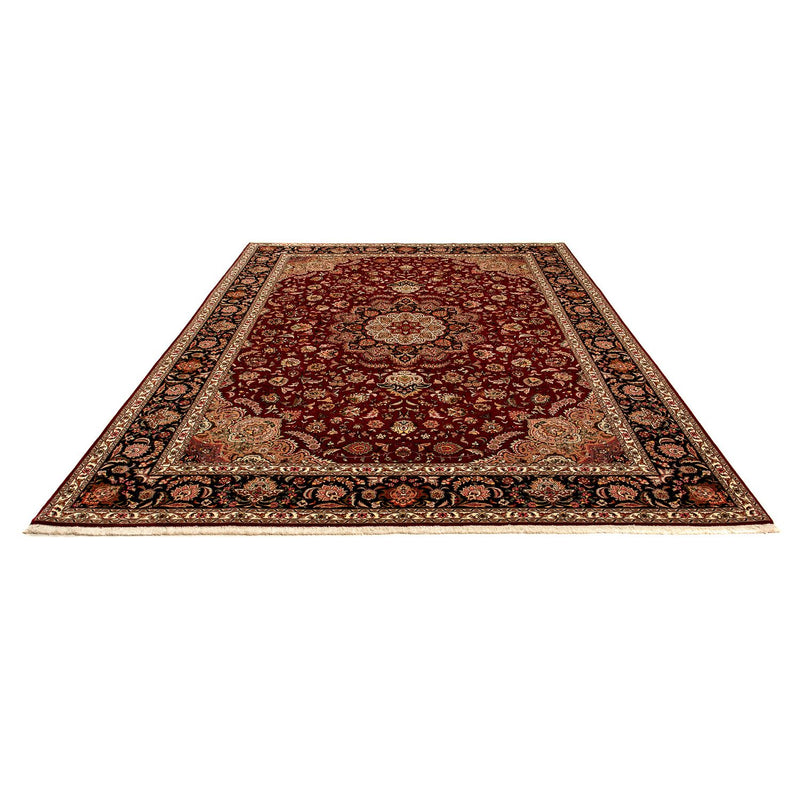 Alfombra Persa - Tabriz - Real - 342 x 251 cm - rojo oscuro