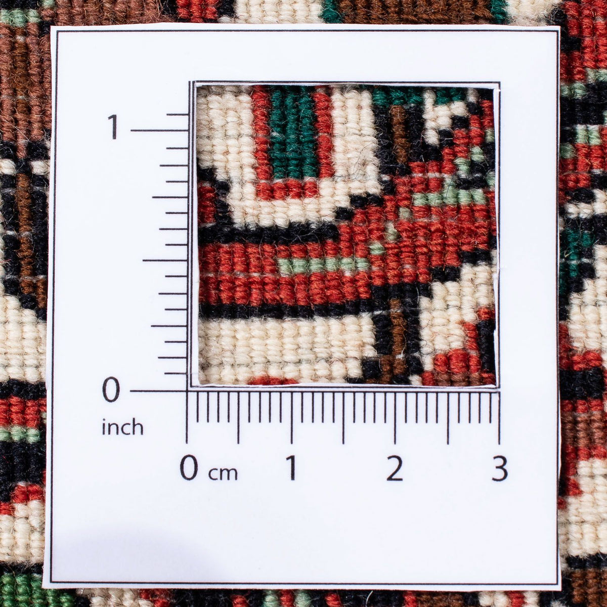 Alfombra persa - Bidjar - 308 x 254 cm - rojo oscuro