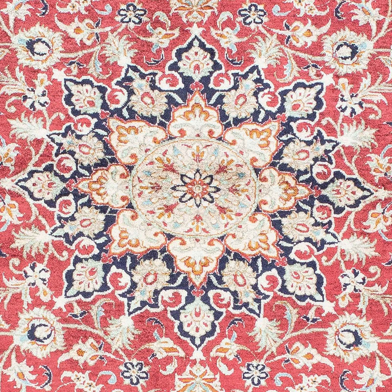 Alfombra persa - Ghom - 151 x 100 cm - rojo