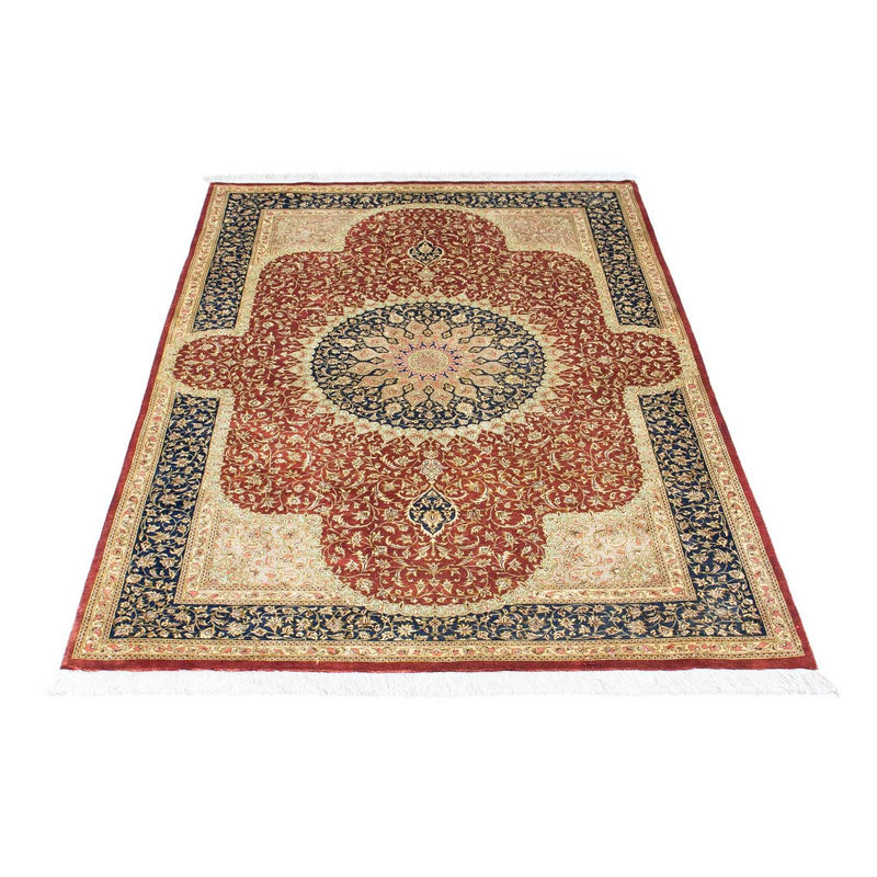 Alfombra persa - Ghom - 154 x 100 cm - óxido