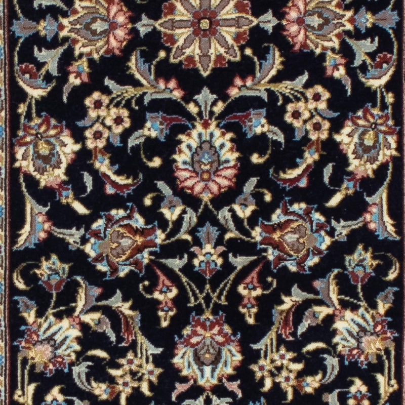 Alfombra de pasillo Alfombra persa - Ghom - 200 x 52 cm - verde