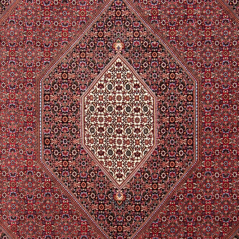 Alfombra persa - Bidjar - 298 x 258 cm - rojo