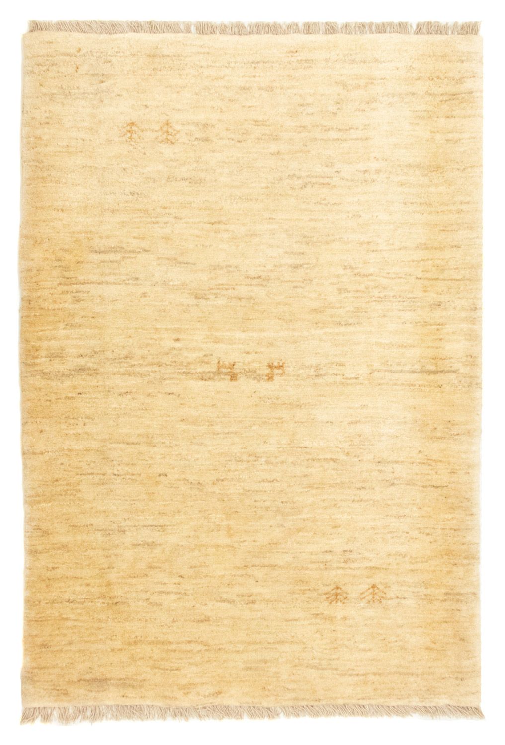 Alfombra Gabbeh - Persa - 134 x 86 cm - beige