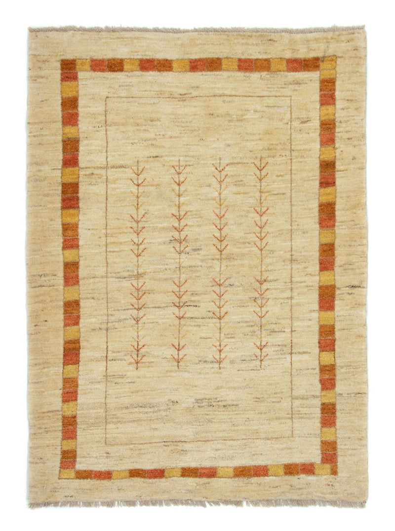 Alfombra Gabbeh - Loribaft Persa - 178 x 128 cm - beige