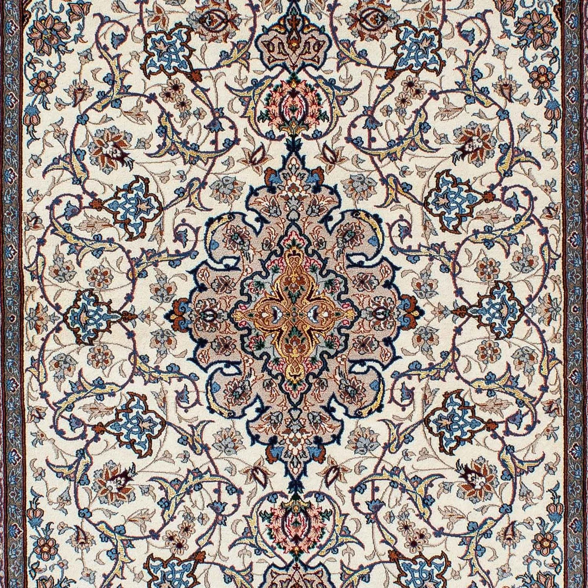 Alfombra Persa - Isfahan - Prima - 229 x 150 cm - beige