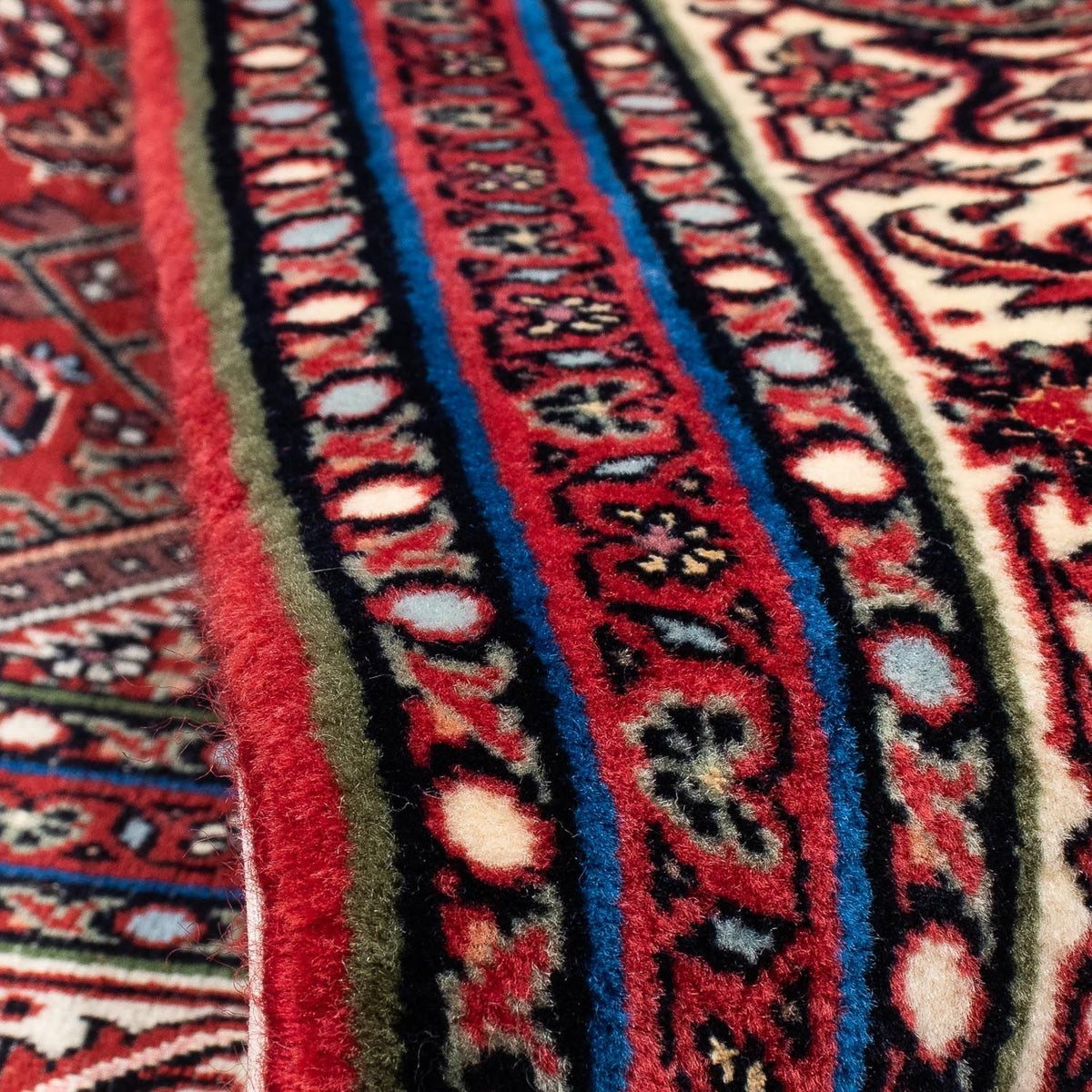 Alfombra persa - Bidjar - 245 x 170 cm - rojo