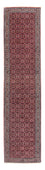 Alfombra de pasillo Alfombra persa - Bidjar - 385 x 84 cm - rojo oscuro