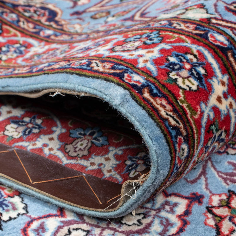 Alfombra de pasillo Alfombra Persa - Isfahan - Prima - 438 x 80 cm - púrpura