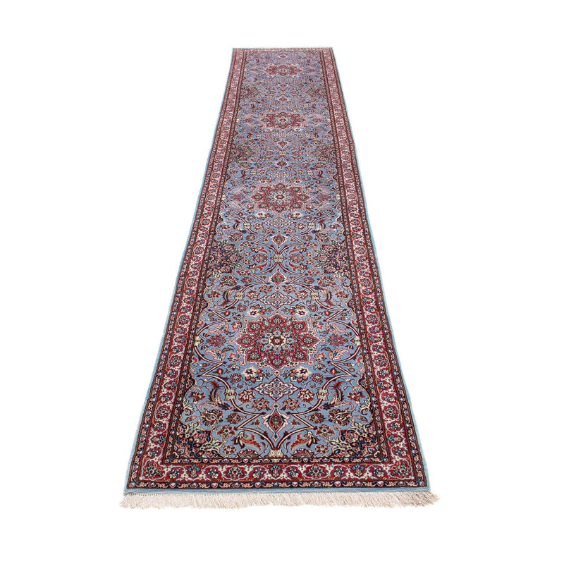 Alfombra de pasillo Alfombra Persa - Isfahan - Prima - 438 x 80 cm - púrpura