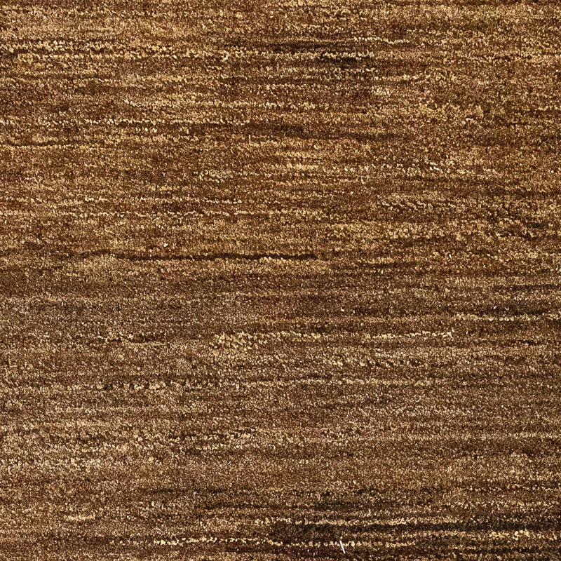 Alfombra Gabbeh - Indus - 92 x 66 cm - marrón oscuro