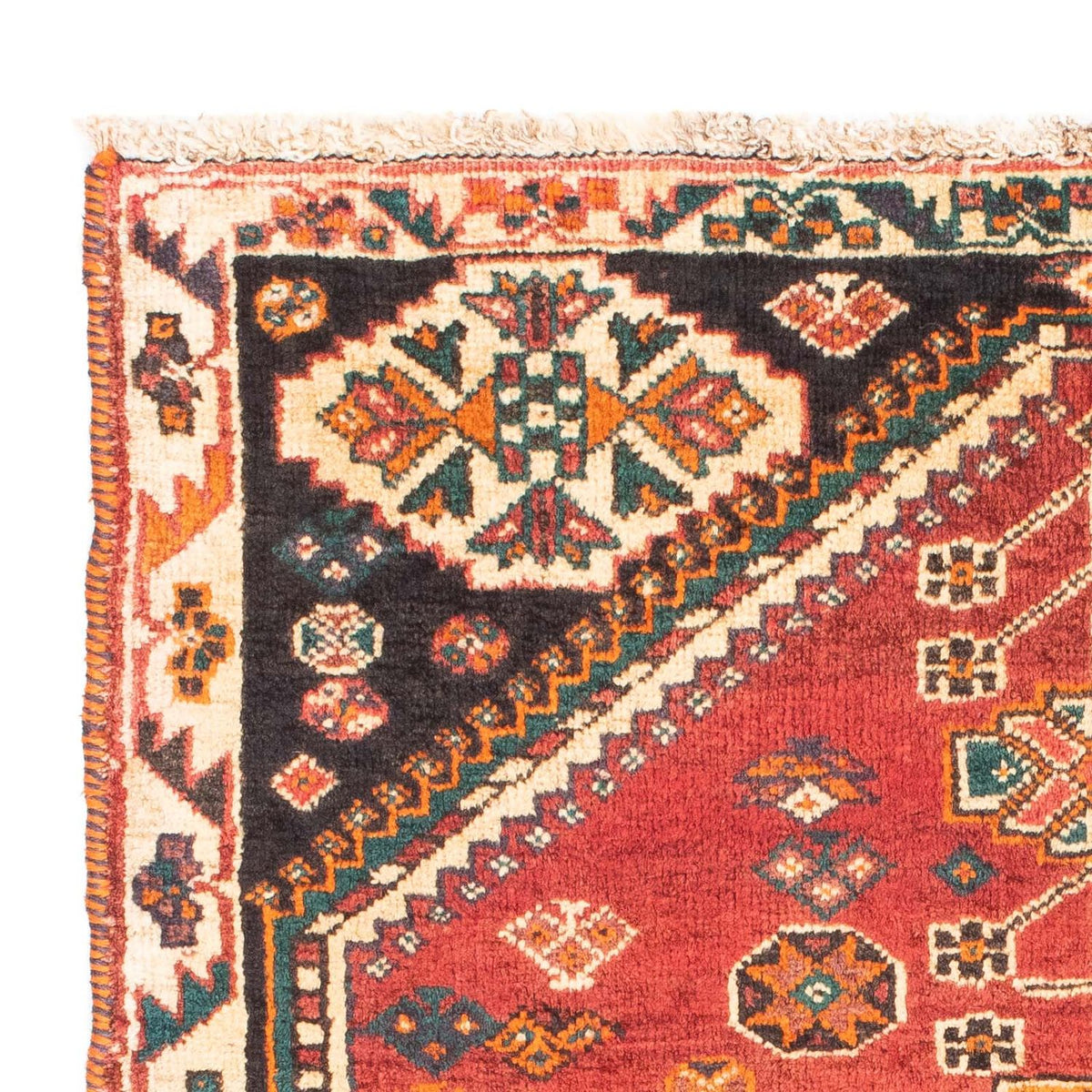 Alfombra persa - Nómada - 143 x 103 cm - rojo