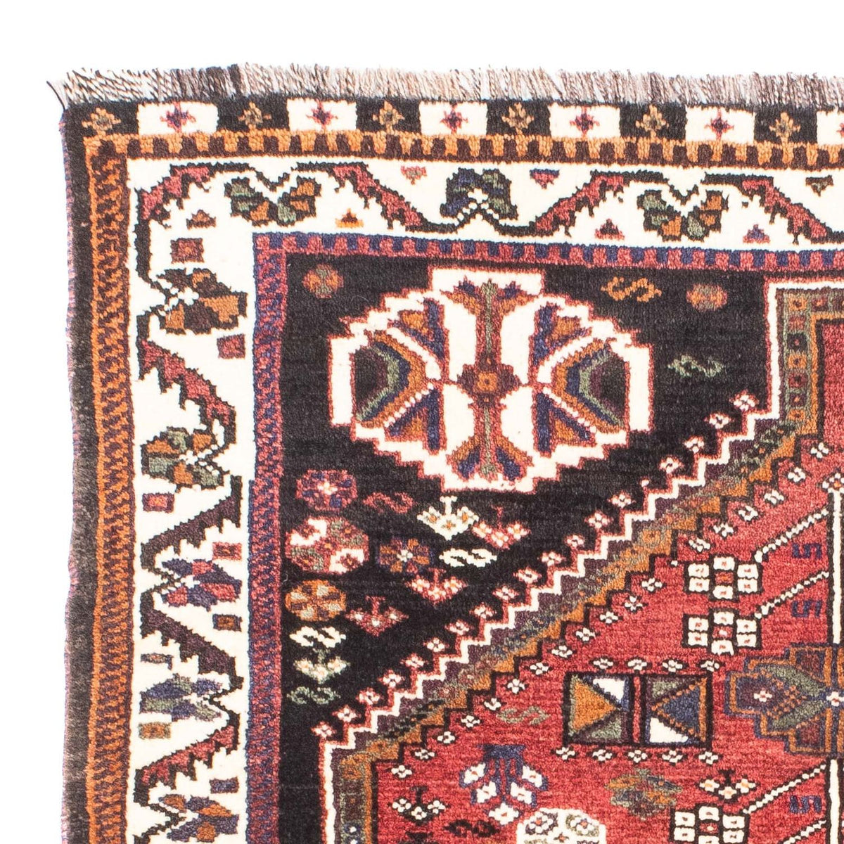 Alfombra persa - Nómada - 154 x 104 cm - rojo