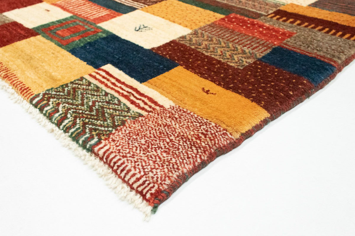 Alfombra persa - Nómada - 194 x 150 cm - multicolor