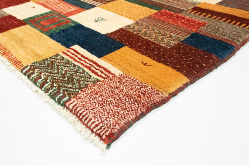 Alfombra persa - Nómada - 194 x 150 cm - multicolor