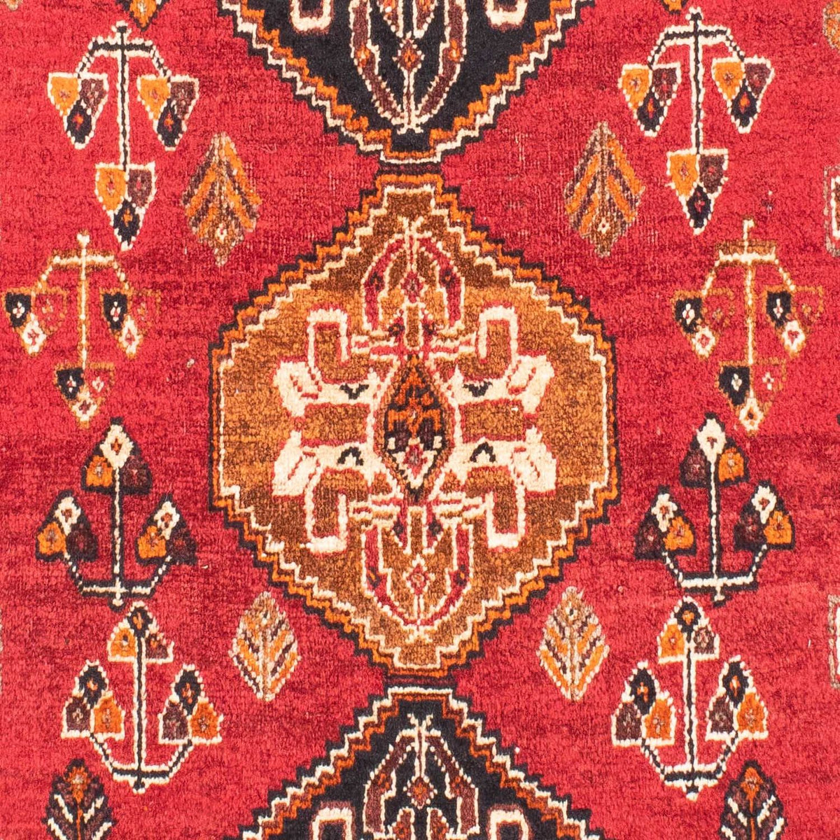 Alfombra persa - Nómada - 165 x 111 cm - rojo
