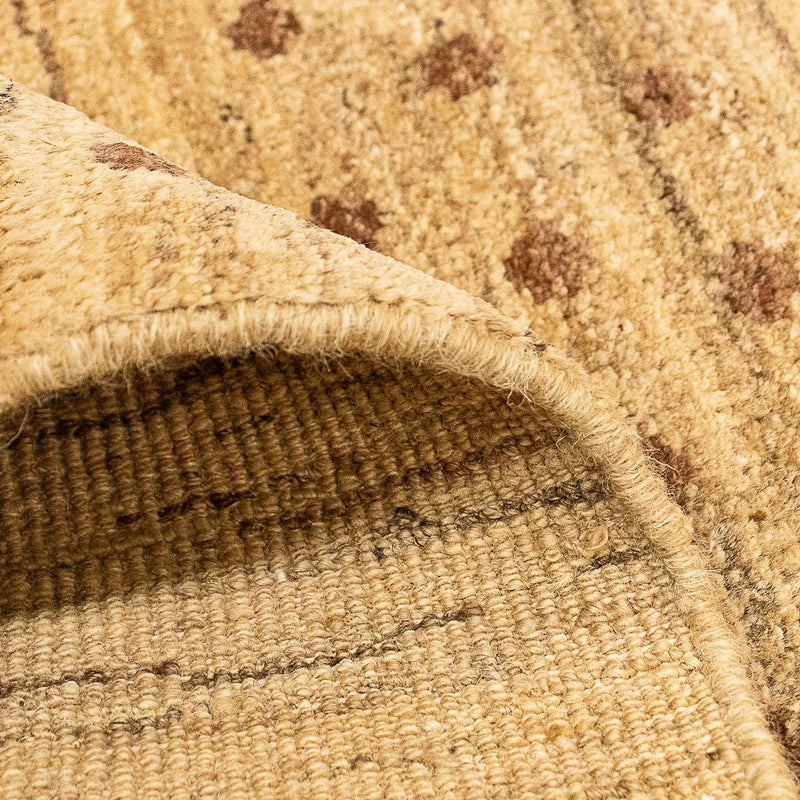 Alfombra Gabbeh - Indus - 101 x 62 cm - marrón claro