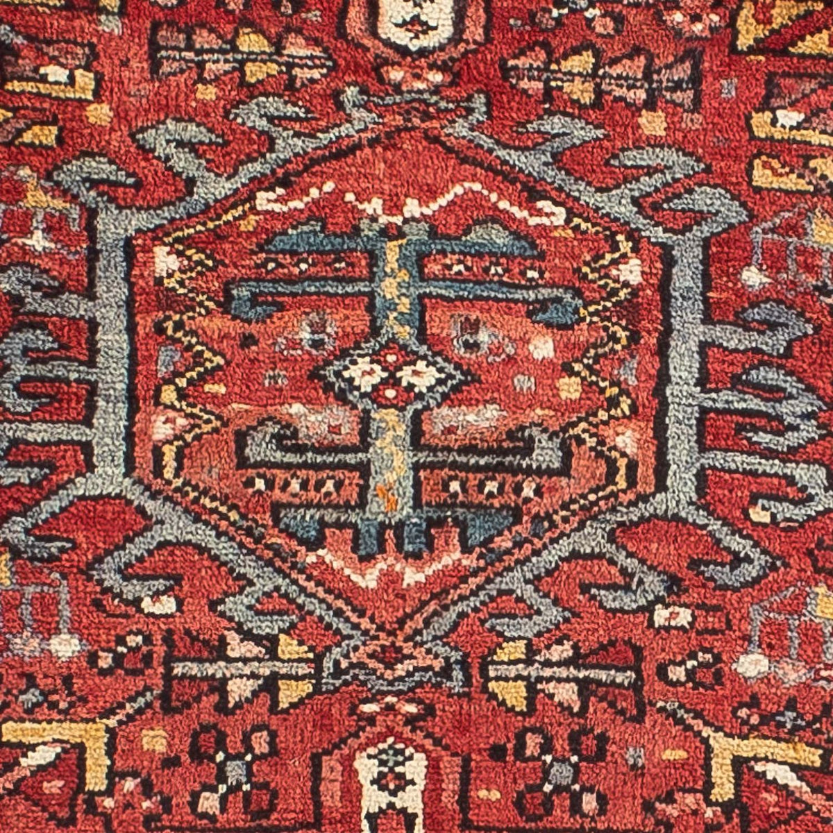 Alfombra de pasillo Alfombra persa - Nómada - 295 x 70 cm - rojo claro