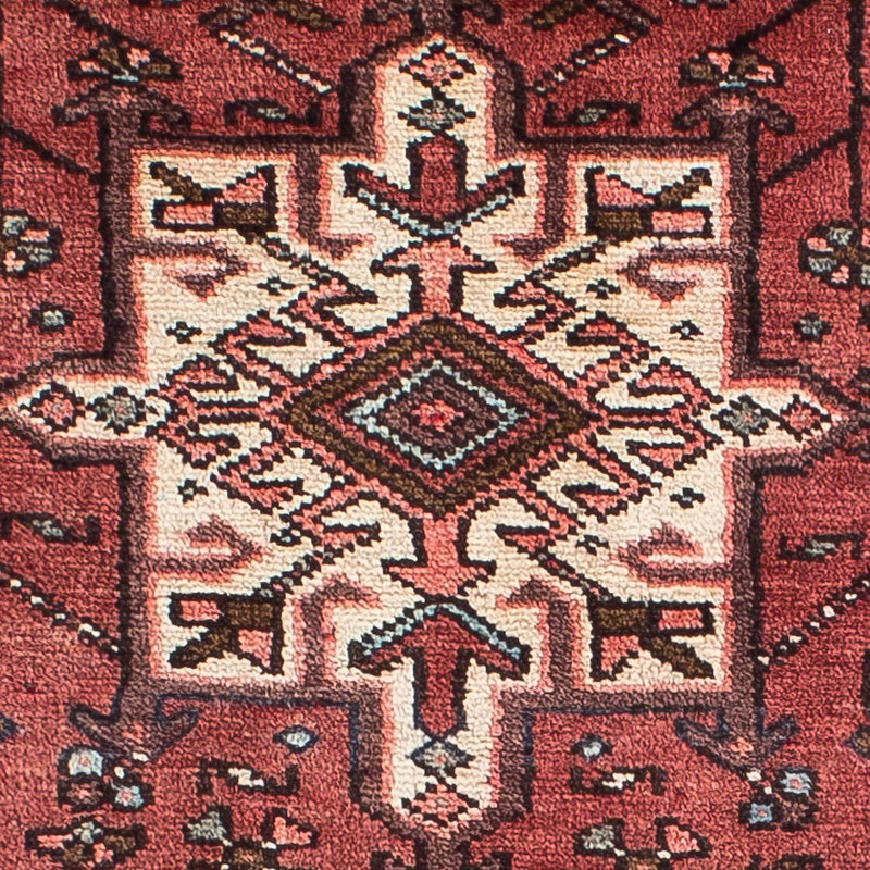 Alfombra de pasillo Alfombra persa - Nómada - 304 x 85 cm - rojo oscuro