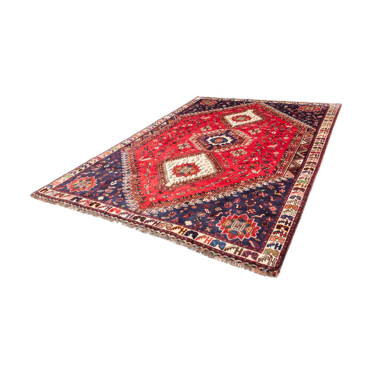 Alfombra persa - Nómada - 300 x 208 cm - rojo