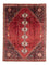Alfombra persa - Nómada - 320 x 235 cm - rojo oscuro
