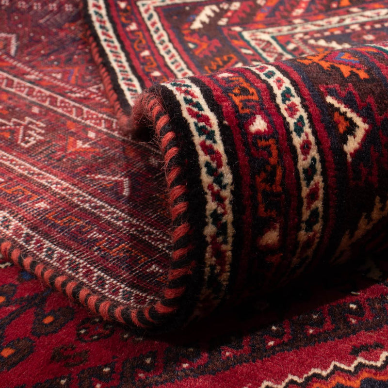 Alfombra persa - Nómada - 315 x 230 cm - rojo oscuro