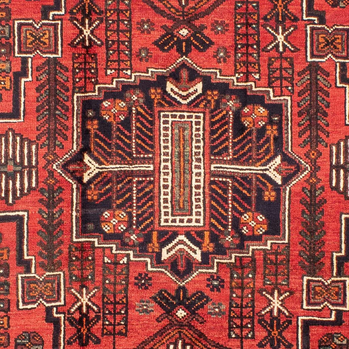 Alfombra persa - Nómada - 288 x 210 cm - rojo claro
