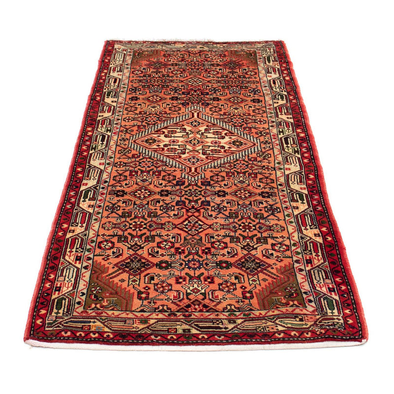 Alfombra de pasillo Alfombra persa - Nómada - 190 x 80 cm - rojo oscuro